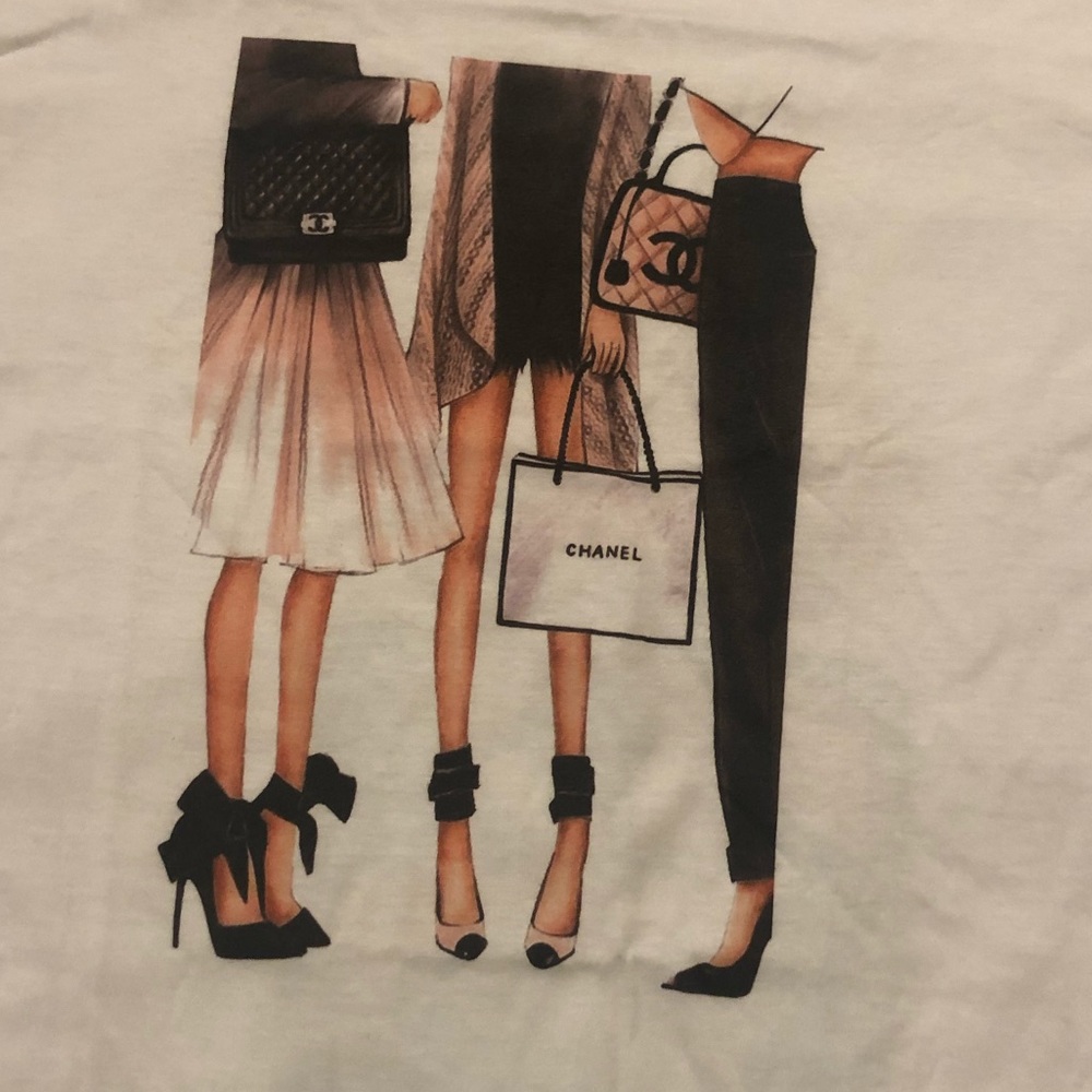 Chanel t-shirt inspirada
